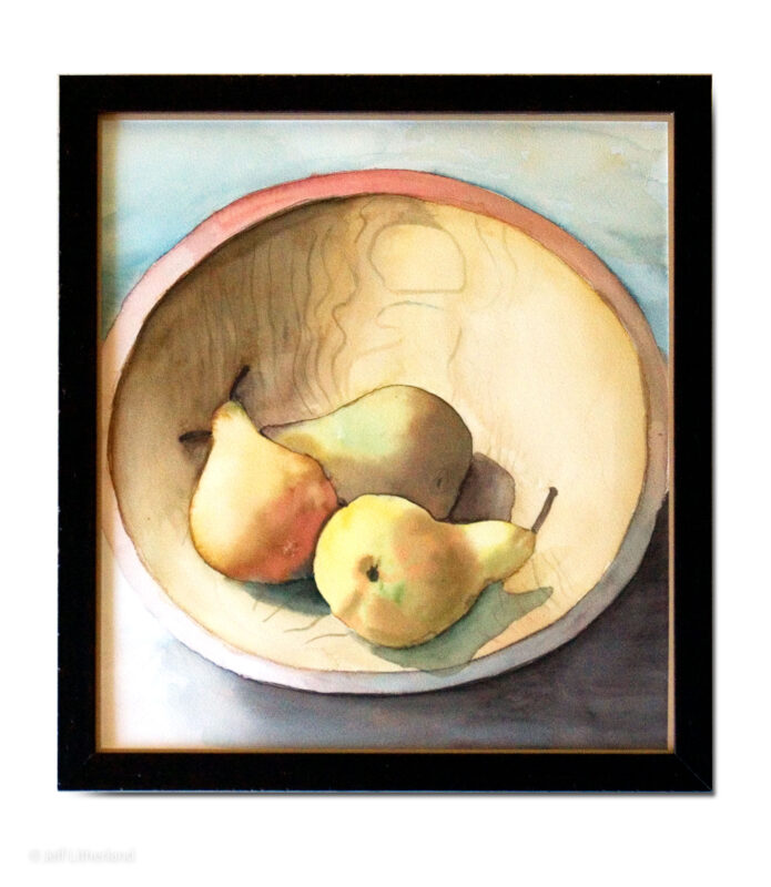 Pears Watercolor