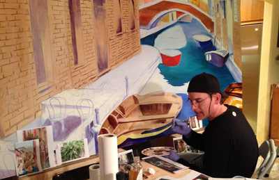 jeff painting venice