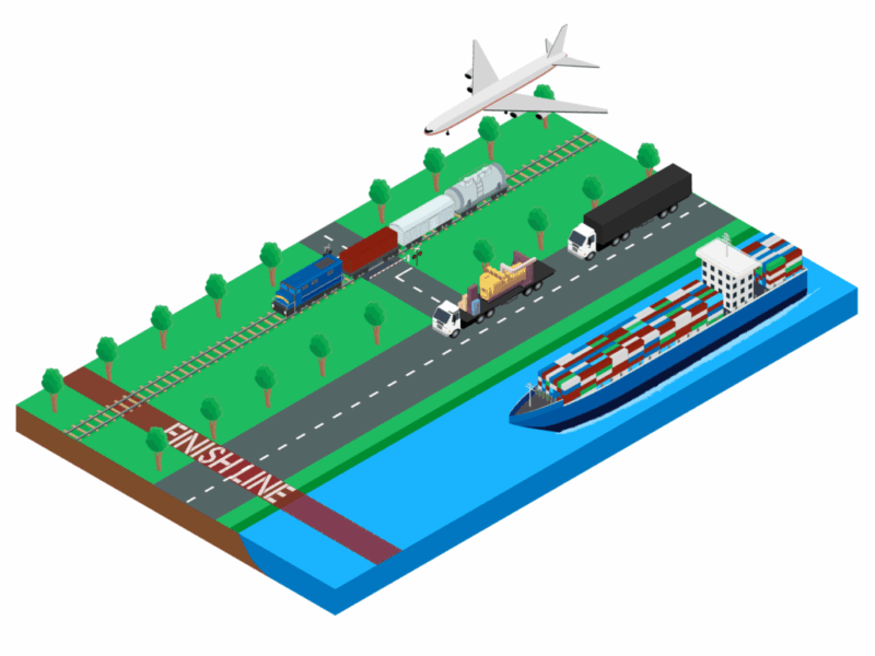 supply logistics race